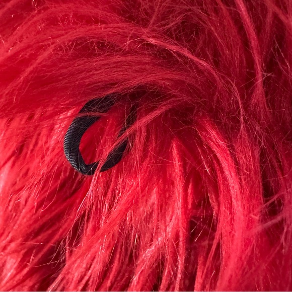 SPIRITHOODS RED VELVET WOLF CLASSIC FAUX FUR COAT | WOMEN'S M - Picture 9 of 15